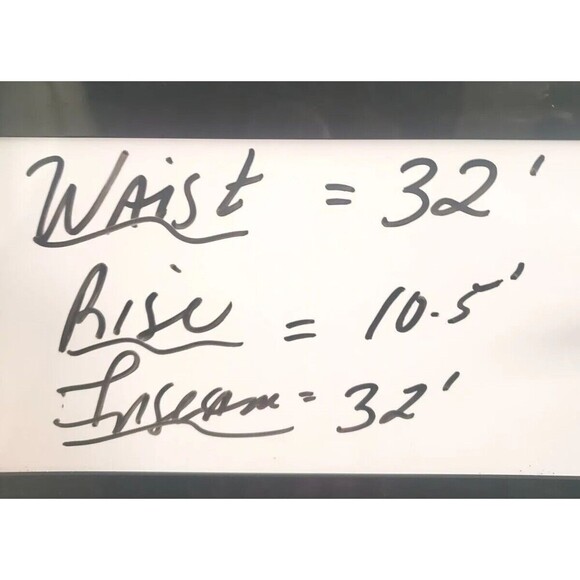 Re/Done Jean Mens 32x32 Blue Button Fly Straight Fit Comfort Stretch NEW - Picture 7 of 8